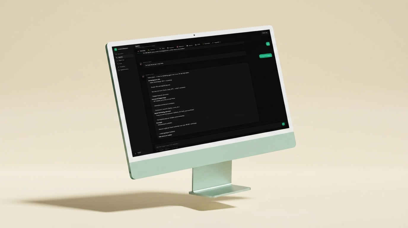 AI Agents op iMac