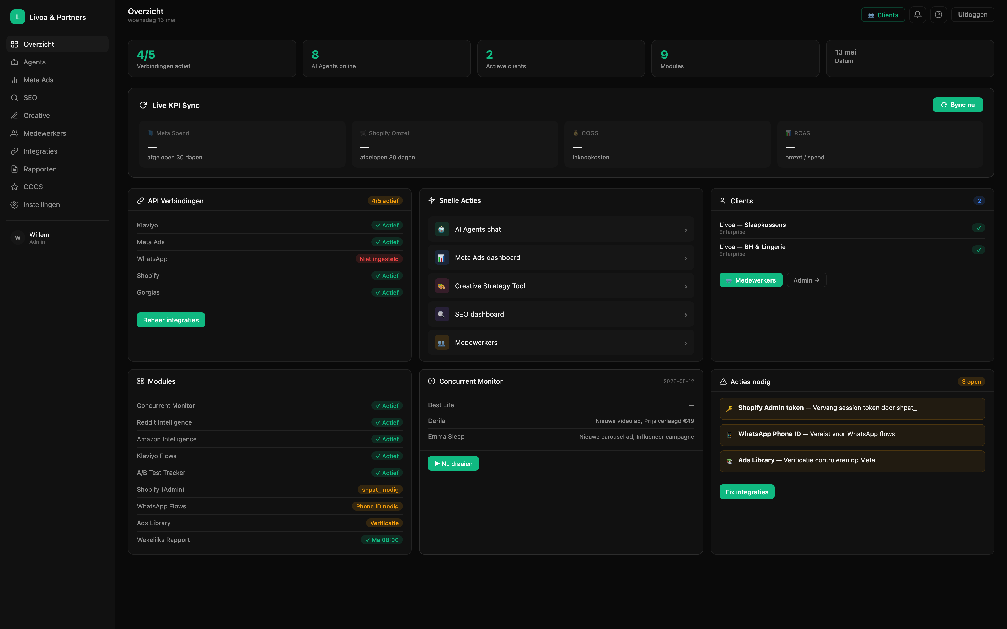 8eon Dashboard